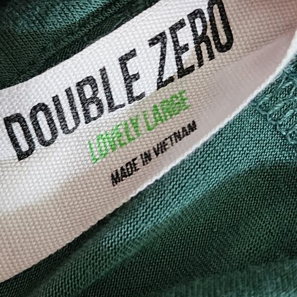 Double Zero Lovely Large Green Tank Top - Picture 3 of 4